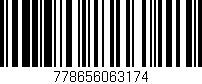 Código de barras (EAN, GTIN, SKU, ISBN): '778656063174'