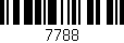 Código de barras (EAN, GTIN, SKU, ISBN): '7788'