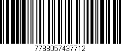 Código de barras (EAN, GTIN, SKU, ISBN): '7788057437712'