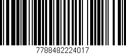 Código de barras (EAN, GTIN, SKU, ISBN): '7788482224017'