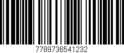 Código de barras (EAN, GTIN, SKU, ISBN): '7789736541232'
