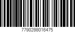 Código de barras (EAN, GTIN, SKU, ISBN): '7790288016475'