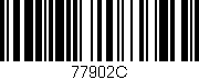Código de barras (EAN, GTIN, SKU, ISBN): '77902C'