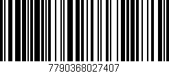 Código de barras (EAN, GTIN, SKU, ISBN): '7790368027407'