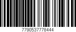 Código de barras (EAN, GTIN, SKU, ISBN): '7790537778444'