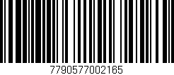 Código de barras (EAN, GTIN, SKU, ISBN): '7790577002165'