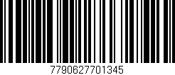 Código de barras (EAN, GTIN, SKU, ISBN): '7790627701345'