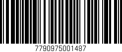 Código de barras (EAN, GTIN, SKU, ISBN): '7790975001487'