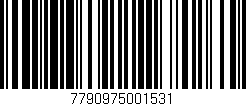 Código de barras (EAN, GTIN, SKU, ISBN): '7790975001531'