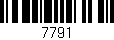 Código de barras (EAN, GTIN, SKU, ISBN): '7791'