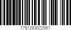 Código de barras (EAN, GTIN, SKU, ISBN): '7791293022567'