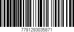 Código de barras (EAN, GTIN, SKU, ISBN): '7791293035871'