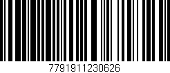 Código de barras (EAN, GTIN, SKU, ISBN): '7791911230626'
