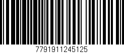 Código de barras (EAN, GTIN, SKU, ISBN): '7791911245125'