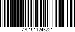 Código de barras (EAN, GTIN, SKU, ISBN): '7791911245231'