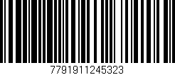 Código de barras (EAN, GTIN, SKU, ISBN): '7791911245323'