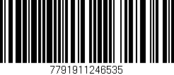 Código de barras (EAN, GTIN, SKU, ISBN): '7791911246535'