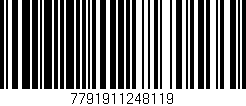 Código de barras (EAN, GTIN, SKU, ISBN): '7791911248119'