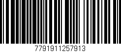 Código de barras (EAN, GTIN, SKU, ISBN): '7791911257913'