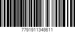 Código de barras (EAN, GTIN, SKU, ISBN): '7791911348611'