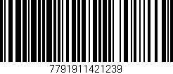 Código de barras (EAN, GTIN, SKU, ISBN): '7791911421239'