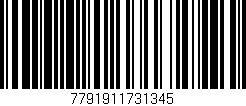 Código de barras (EAN, GTIN, SKU, ISBN): '7791911731345'