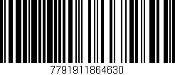 Código de barras (EAN, GTIN, SKU, ISBN): '7791911864630'