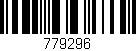 Código de barras (EAN, GTIN, SKU, ISBN): '779296'