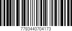 Código de barras (EAN, GTIN, SKU, ISBN): '7793440704173'