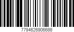 Código de barras (EAN, GTIN, SKU, ISBN): '7794626906688'