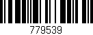 Código de barras (EAN, GTIN, SKU, ISBN): '779539'