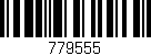 Código de barras (EAN, GTIN, SKU, ISBN): '779555'