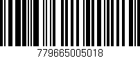 Código de barras (EAN, GTIN, SKU, ISBN): '779665005018'