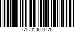 Código de barras (EAN, GTIN, SKU, ISBN): '7797028088778'