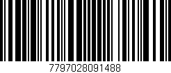 Código de barras (EAN, GTIN, SKU, ISBN): '7797028091488'