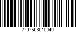 Código de barras (EAN, GTIN, SKU, ISBN): '7797506010949'