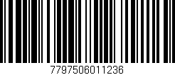 Código de barras (EAN, GTIN, SKU, ISBN): '7797506011236'