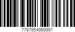 Código de barras (EAN, GTIN, SKU, ISBN): '7797954869991'
