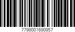 Código de barras (EAN, GTIN, SKU, ISBN): '7798001690957'