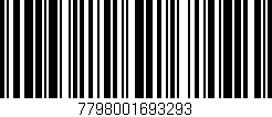 Código de barras (EAN, GTIN, SKU, ISBN): '7798001693293'