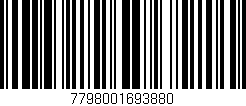Código de barras (EAN, GTIN, SKU, ISBN): '7798001693880'