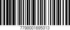 Código de barras (EAN, GTIN, SKU, ISBN): '7798001695013'