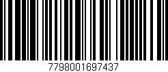 Código de barras (EAN, GTIN, SKU, ISBN): '7798001697437'