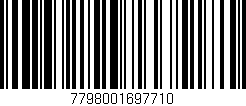 Código de barras (EAN, GTIN, SKU, ISBN): '7798001697710'