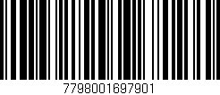 Código de barras (EAN, GTIN, SKU, ISBN): '7798001697901'