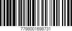 Código de barras (EAN, GTIN, SKU, ISBN): '7798001698731'