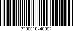 Código de barras (EAN, GTIN, SKU, ISBN): '7798018440897'