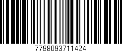 Código de barras (EAN, GTIN, SKU, ISBN): '7798093711424'