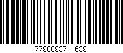 Código de barras (EAN, GTIN, SKU, ISBN): '7798093711639'