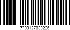 Código de barras (EAN, GTIN, SKU, ISBN): '7798127630226'